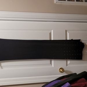 H&M Black Extra-long Scarf with Sequins